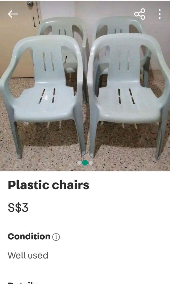 Armed rest plastic chairs