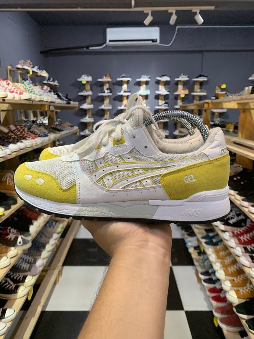 Asics gel lyte store white mustard