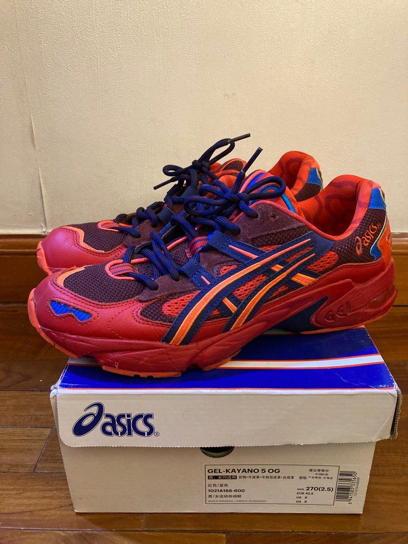 Asics x Vivienne Westwood classic red US9 Carousell