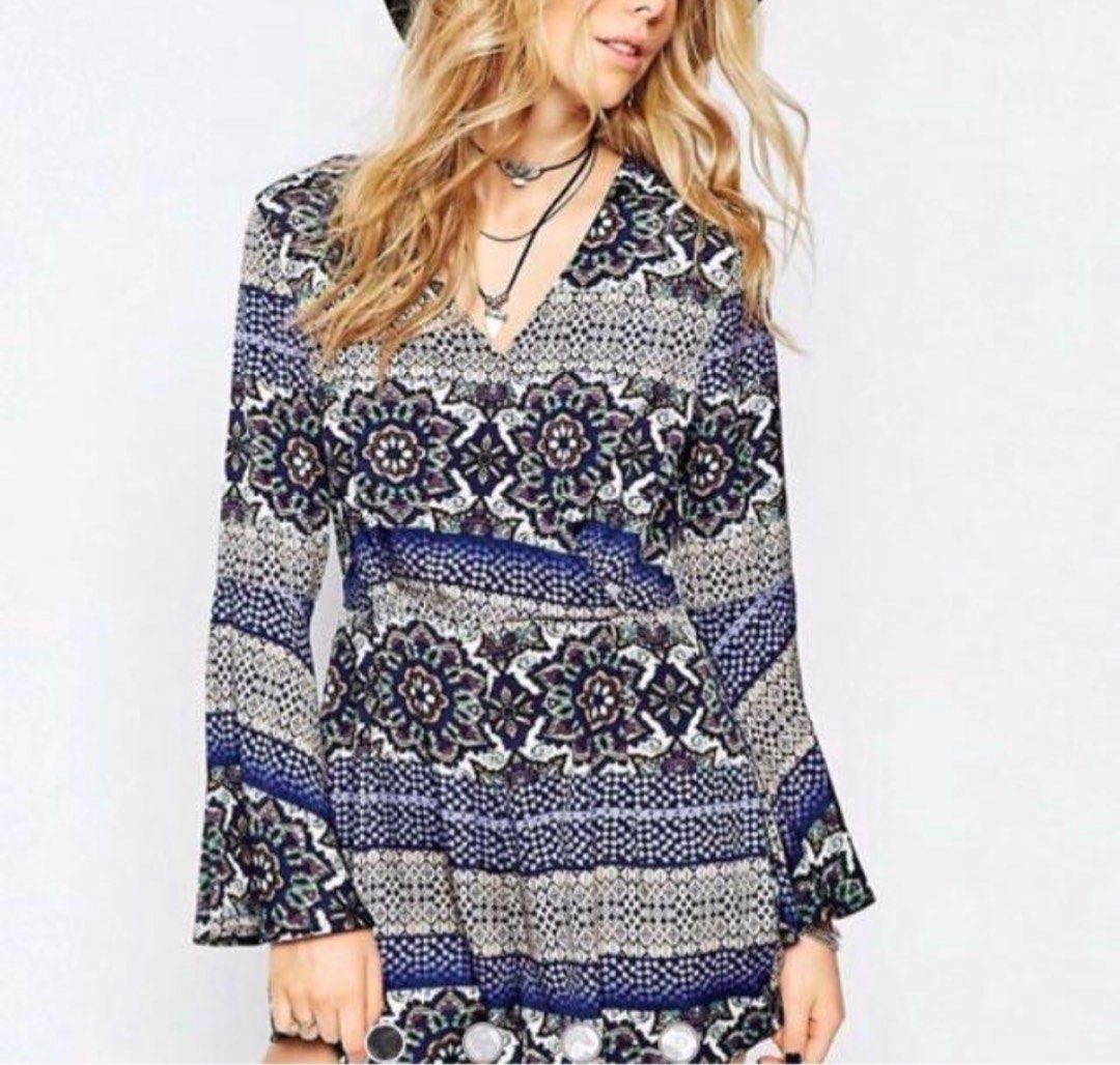 Glamorous clearance paisley dress