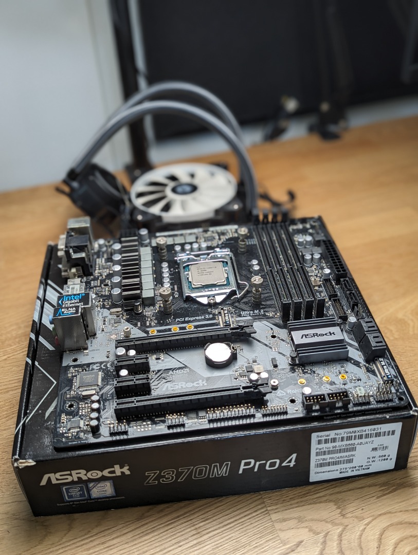 I5 8600k motherboard combo top