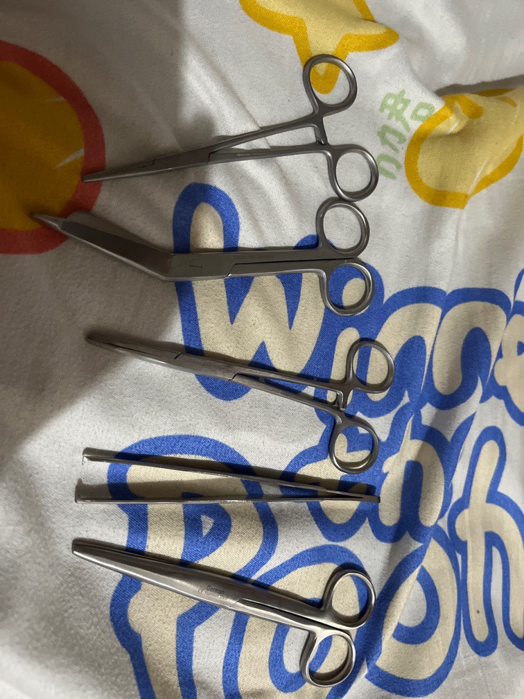 Assorted scissors for laboratory and healthcare courses, Health