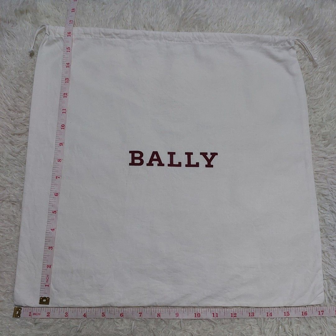 Authentic Bally dust bag 16.5x17 inches (Category: Luxury Bags & Wallets) located in Manila. Submitted by jfluxury.co (Listing ID 1254046781, Image 2). Description: excellent condition no flaws bought in Japan 🇯🇵 💯% Authentic. 😊 Money back guarantee. 😊 Clean and ready to use na po.