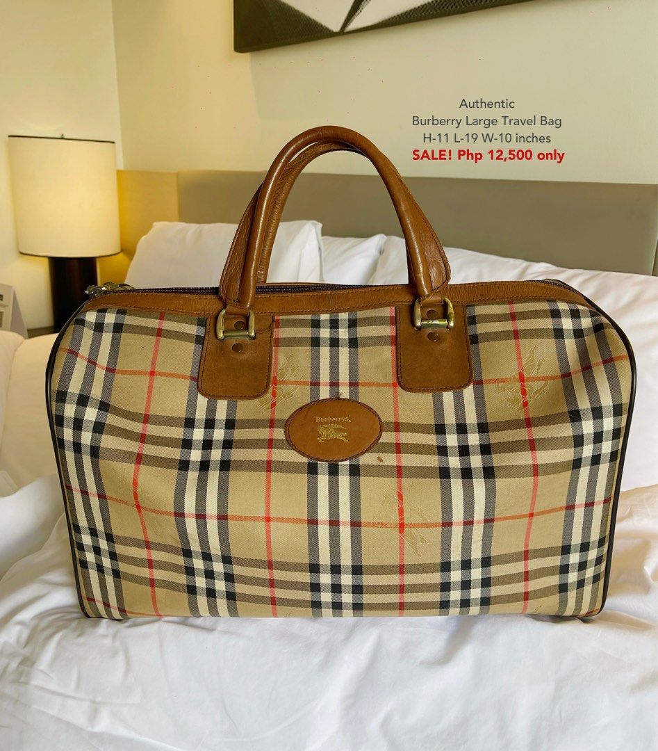 Burberry travel shop bag sale