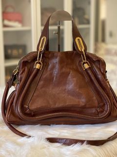 Authentic Chloe Paraty Medium Leather Handbag