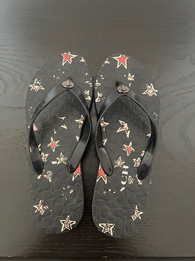 Authentic coach flip flops Women s Fashion Footwear Flipflops