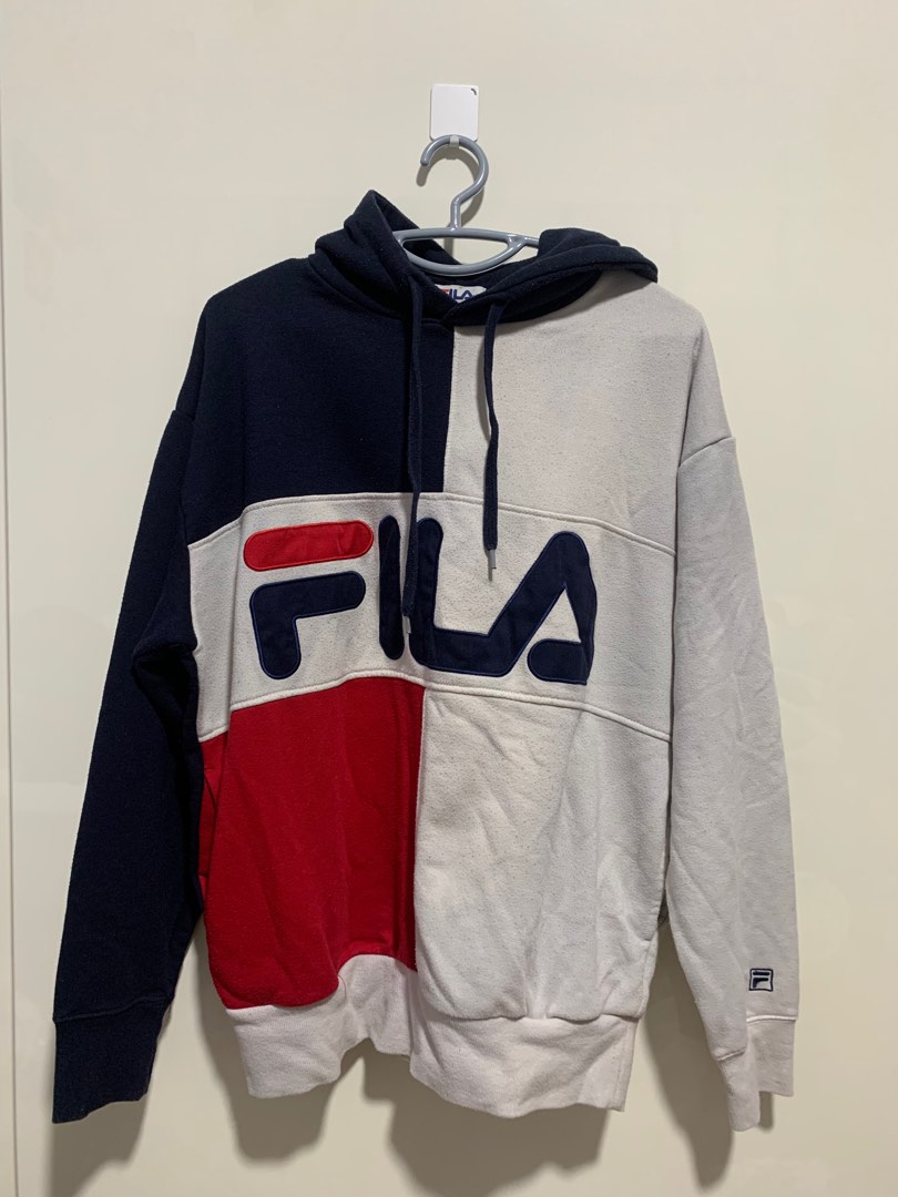 Fila colour block hoodie 2025