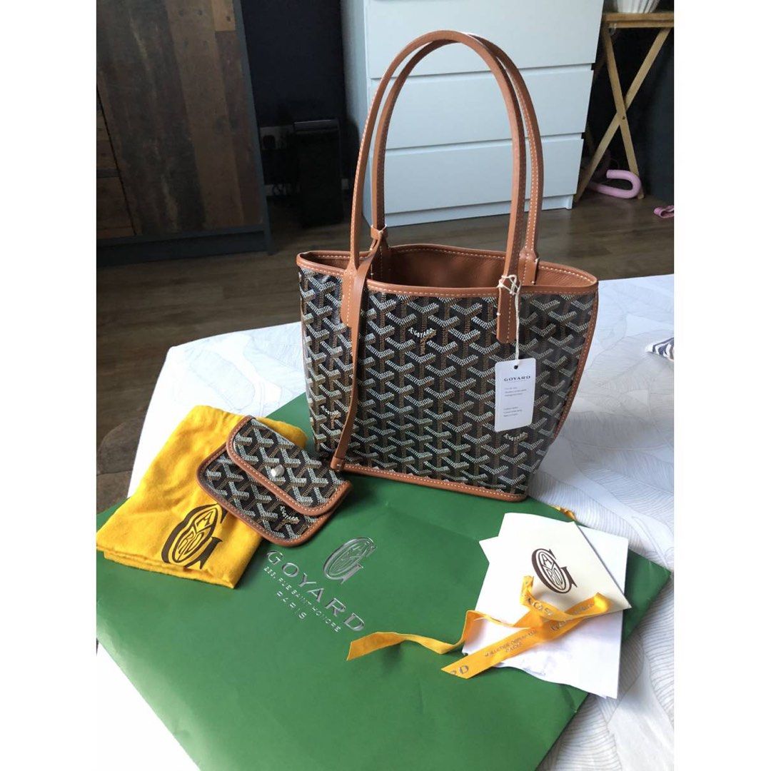 Goyard Anjou Mini, Luxury, Bags & Wallets on Carousell