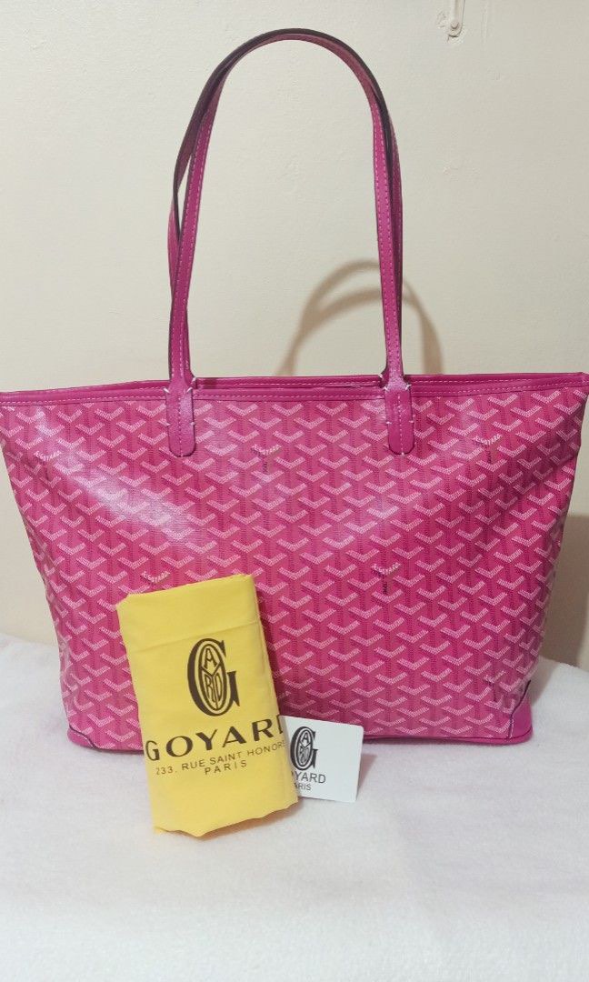 Authentic Goyard Saint Louis Tote Bag PM, Luxury, Bags & Wallets on  Carousell