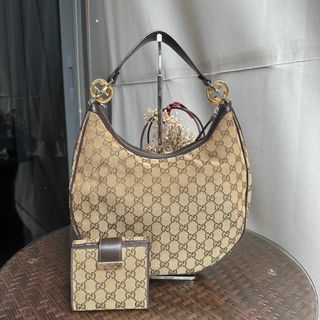 vintage gucci lilac canvas pochette baguette bag, Women's Fashion, Bags &  Wallets, Shoulder Bags on Carousell