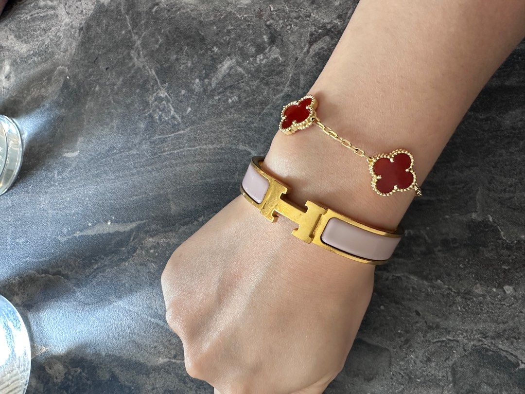 Hermes shop logo bracelet