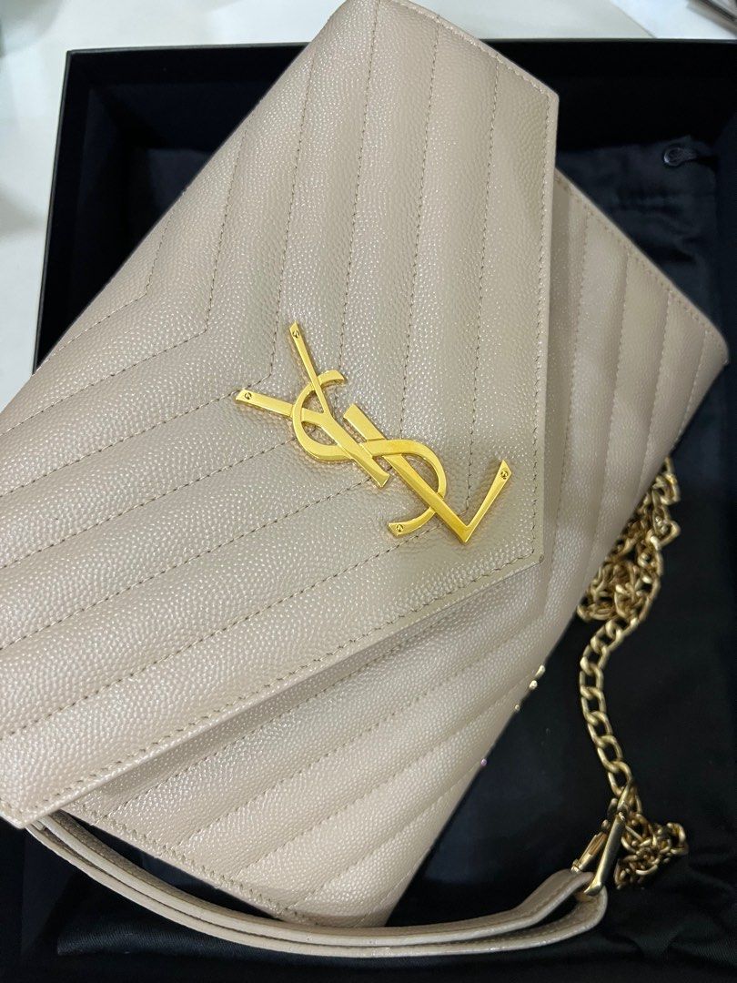 Authentic YSL Monogram Clutch Bag Luxury Bags Wallets on Carousell