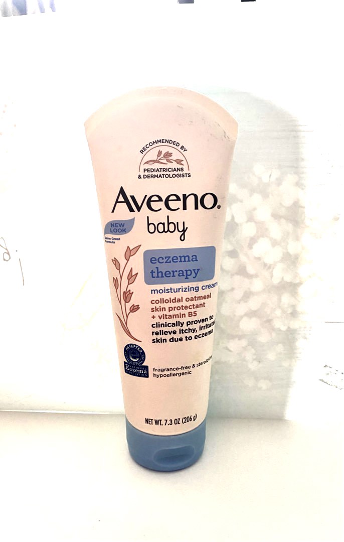 Aveeno Baby Eczema Therapy Moisturising cream 7.3 oz ( Brand New）, Beauty &  Personal Care, Bath & Body, Body Care on Carousell