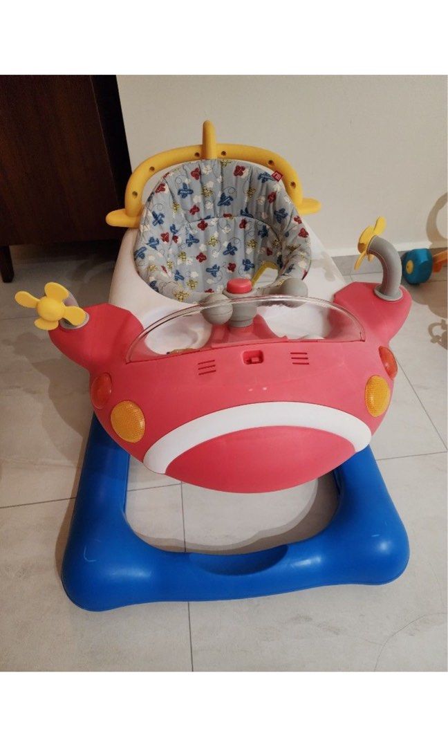Aeroplane deals baby walker