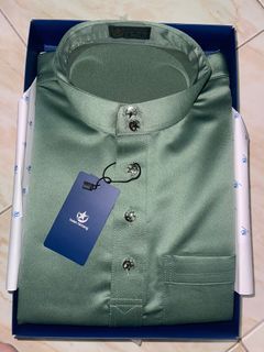 BAJU MELAYU BULAN BINTANG MINT COLOUR