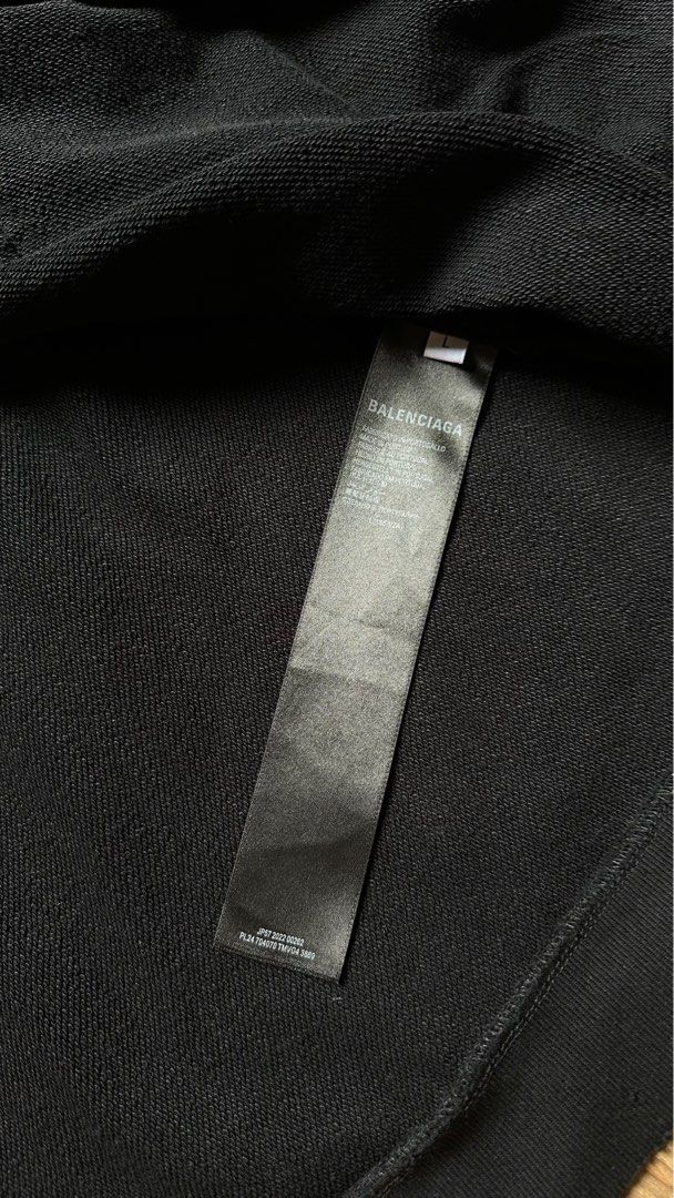 Balenciaga FW22 Gaffer Tape Mud-Dirt Zip Up Hoodie, Men's Fashion ...