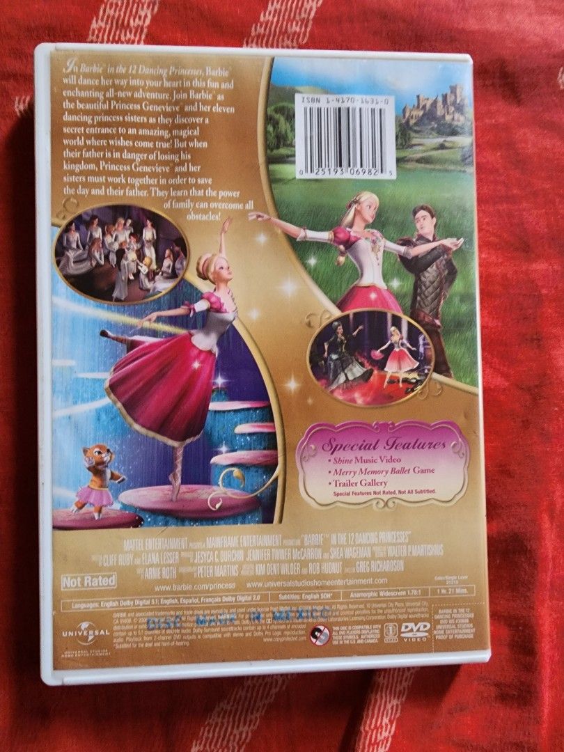 Barbie in the online 12 dancing princesses dvd