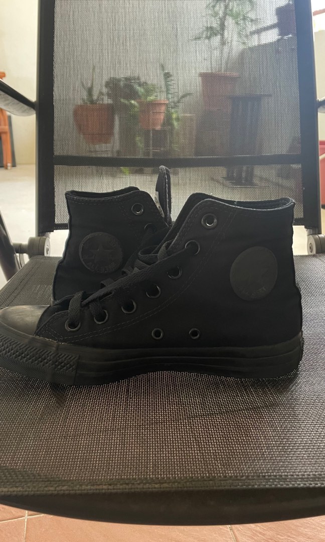All black converse low tops new arrivals