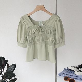 Blouse green