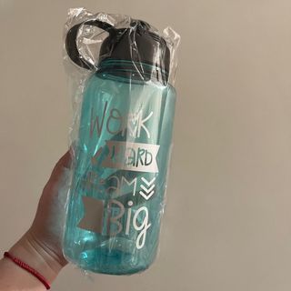 Blue Water Bottle Plastic Bottle