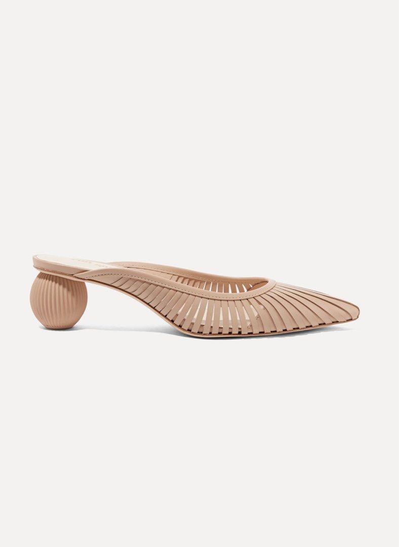 Alia leather clearance mule