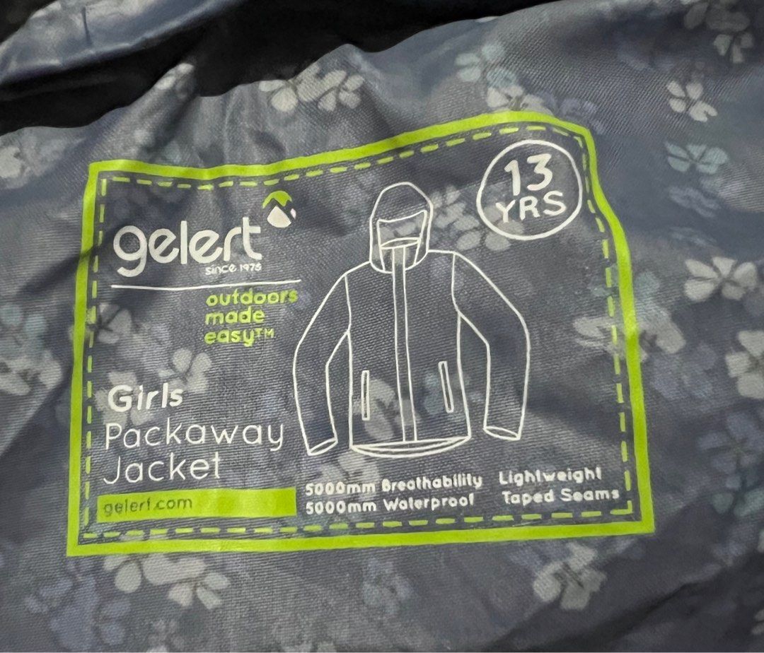 Gelert packaway jacket ladies 2025