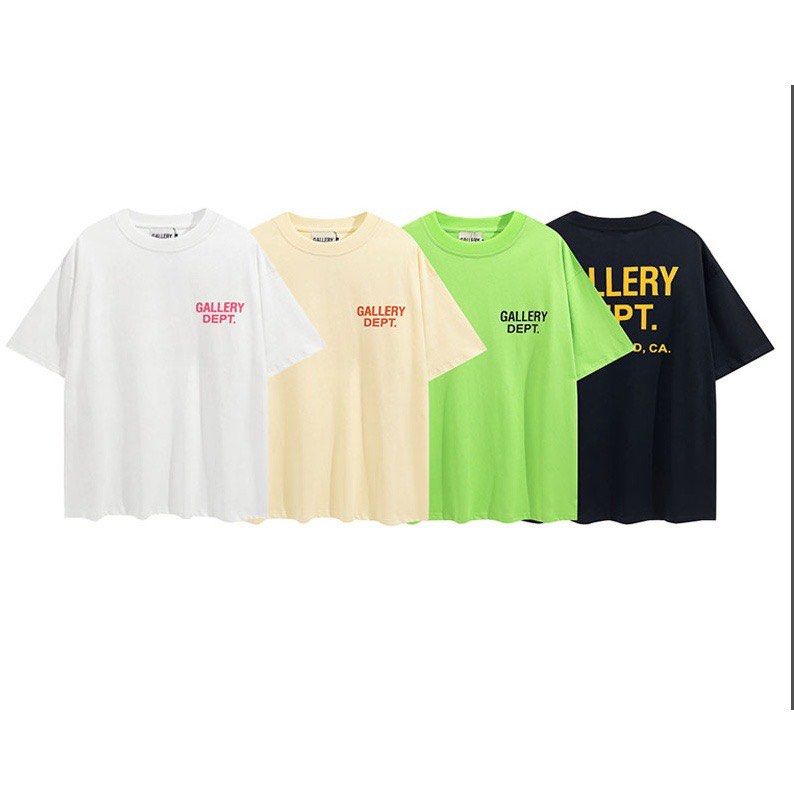 BRAND NEW IN STOCK) Street Wear Top GALLERY. DEPT Front And Back Letter  Printed Short-Sleeved T-Shirt Men Women Same Style, Men\'s Fashion, Tops &  Sets, Tshirts & Polo Shirts on Carousell