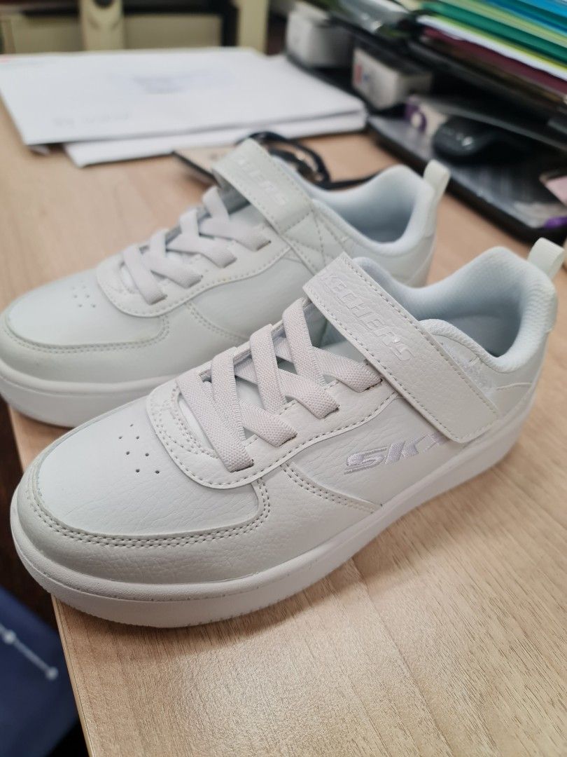 Brand New Kids Skechers White Shoes Babies Kids Babies Kids