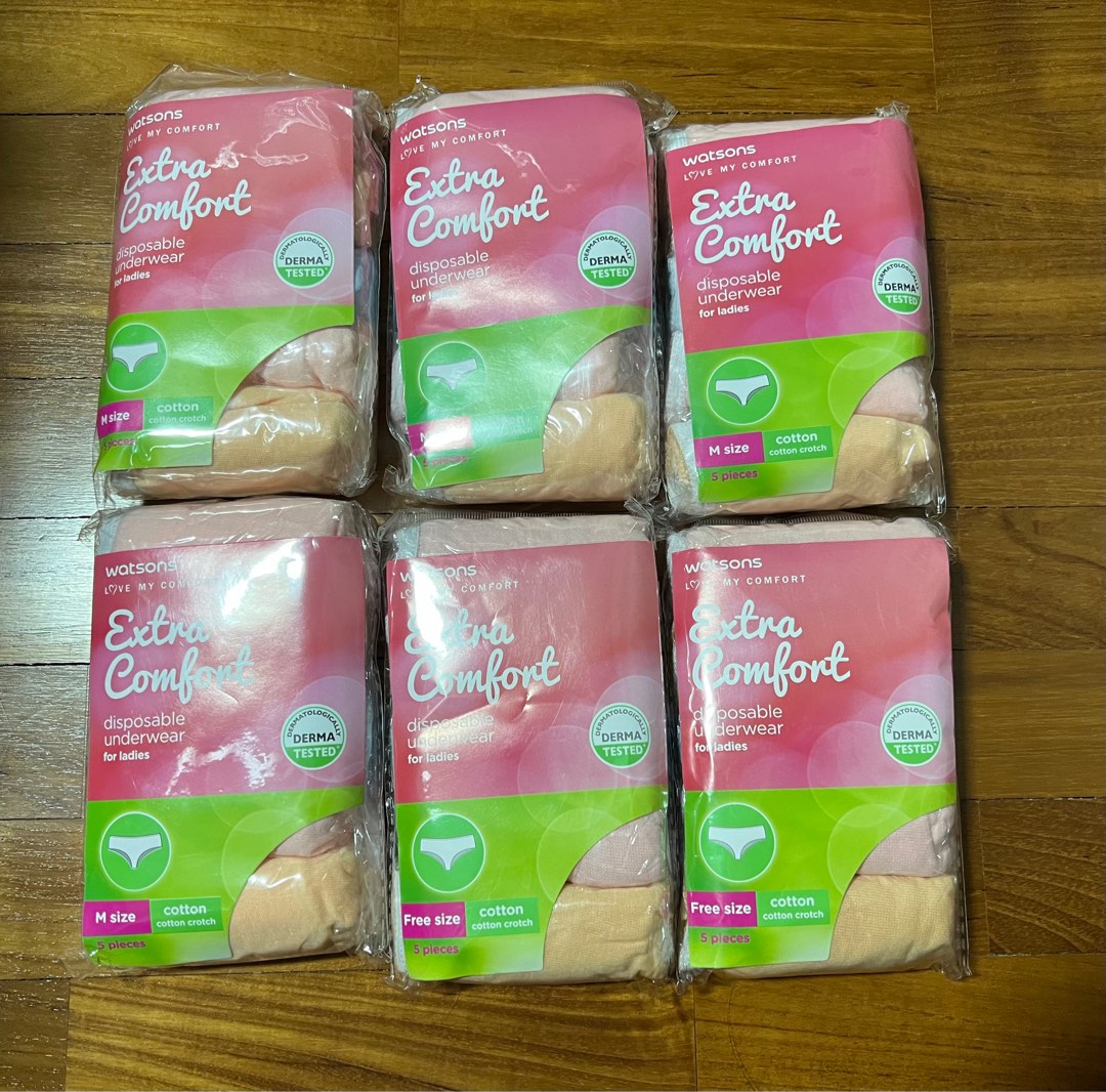 Brand New Watson Disposable Cotton Underwear M / Free Size, Beauty