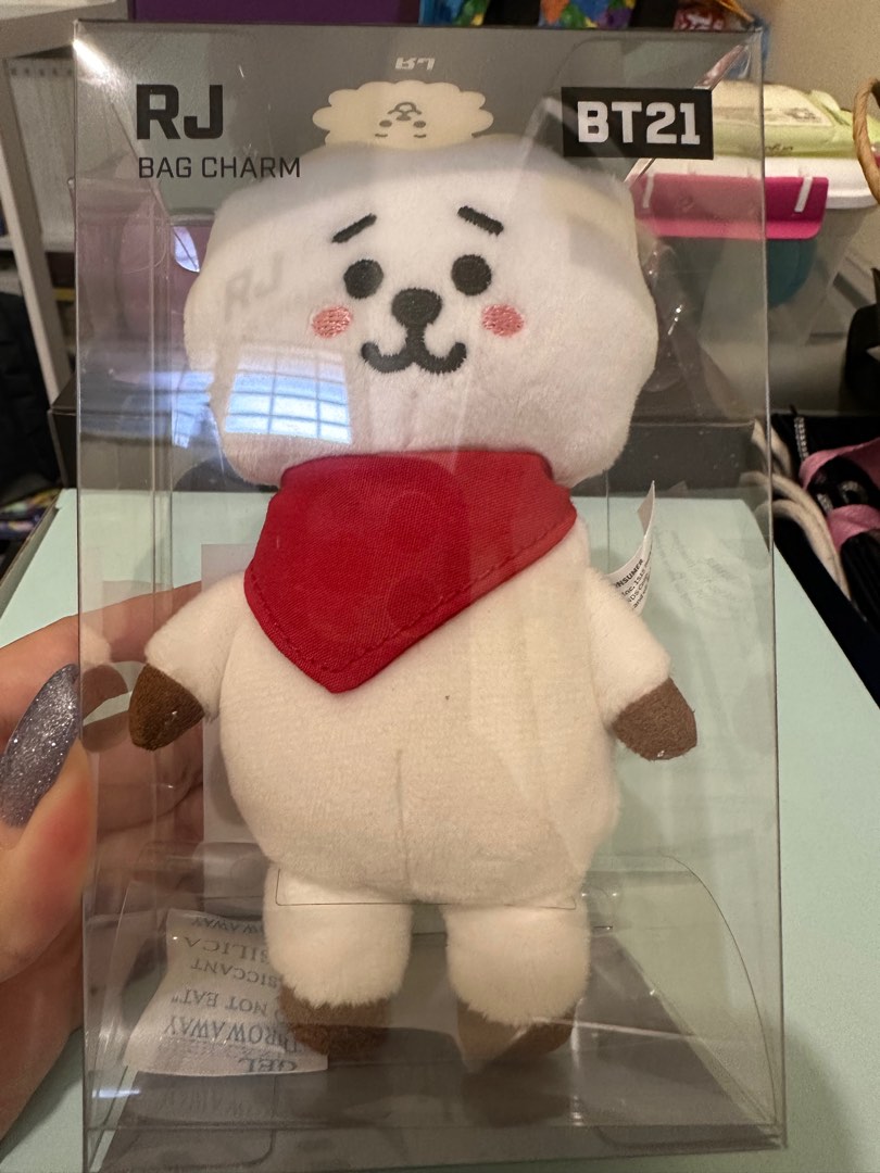 BT21 RJ bag charm