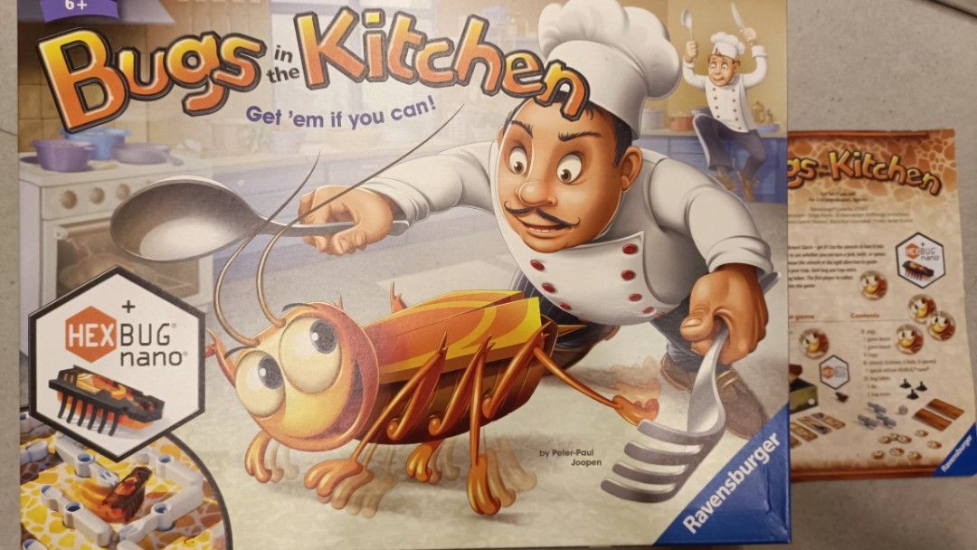 Bugs in the kitchen board game, Hobbies & Toys, Toys & Games on Carousell