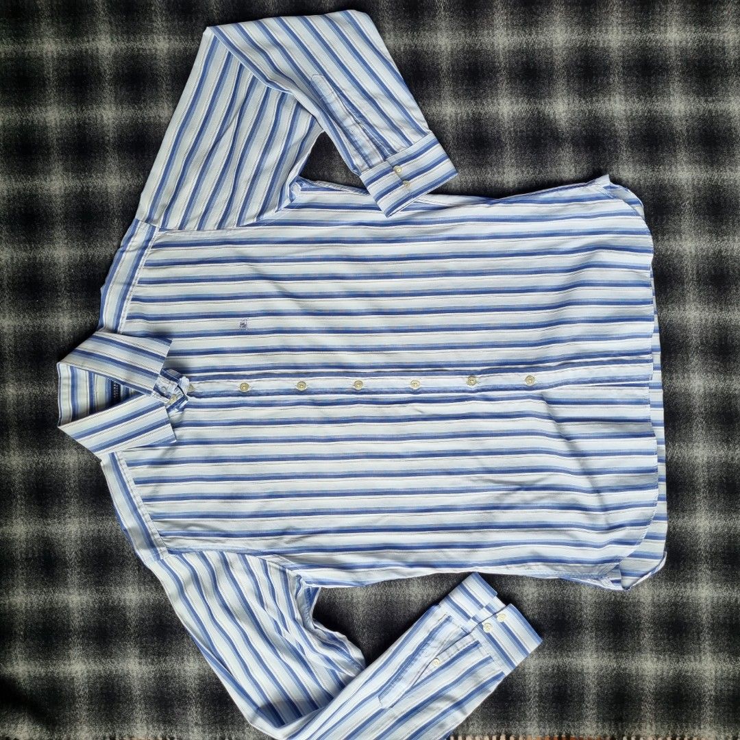 Burberry London men long sleeve work shirt Clearance keeja diskaun