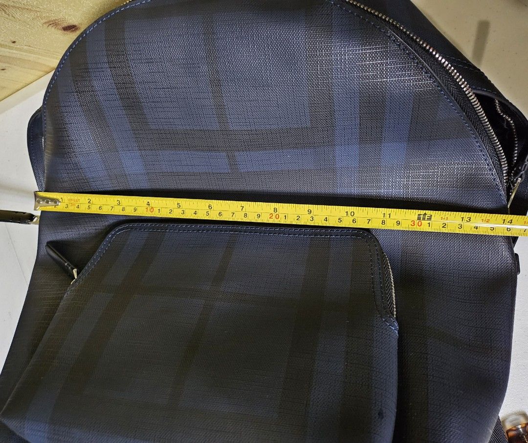 Burberry Trim London Check Backpack