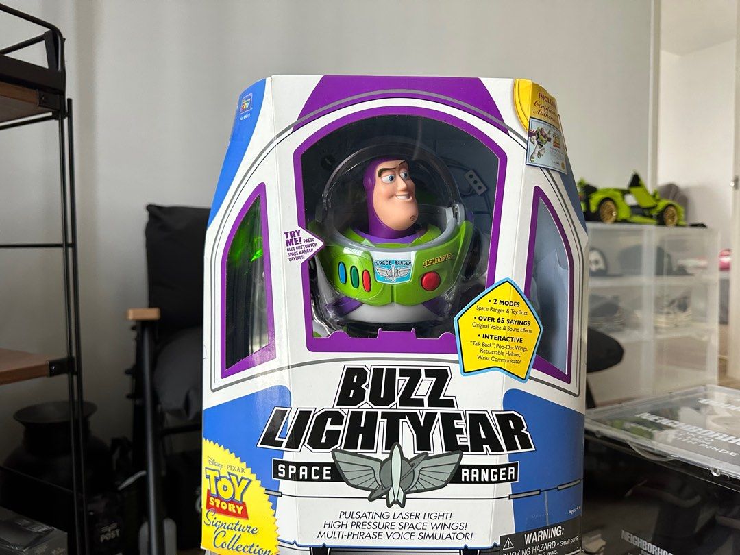 Buzz Lightyear Signature Collection 20th Anniversary PIXAR RARE NEW EXCLUSIVE, Hobbies & Toys