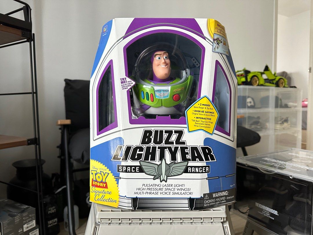 Buzz Lightyear Signature Collection 20th Anniversary PIXAR RARE NEW EXCLUSIVE, Hobbies & Toys