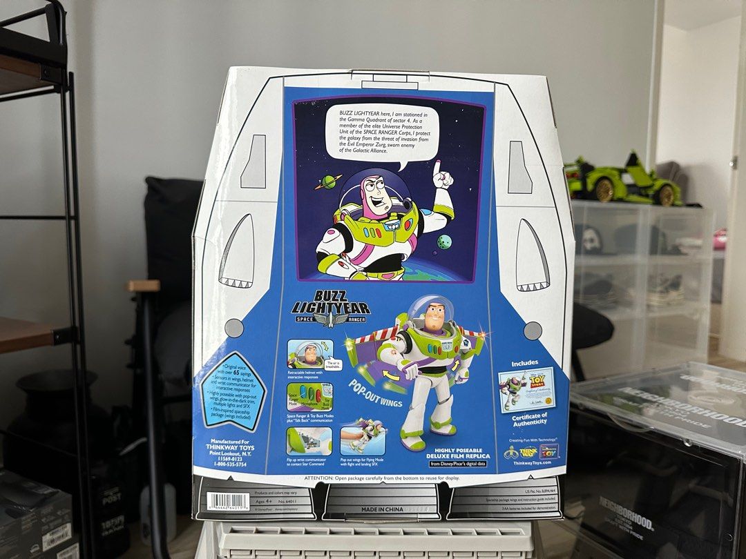 Buzz Lightyear Signature Collection 20th Anniversary PIXAR RARE NEW EXCLUSIVE, Hobbies & Toys