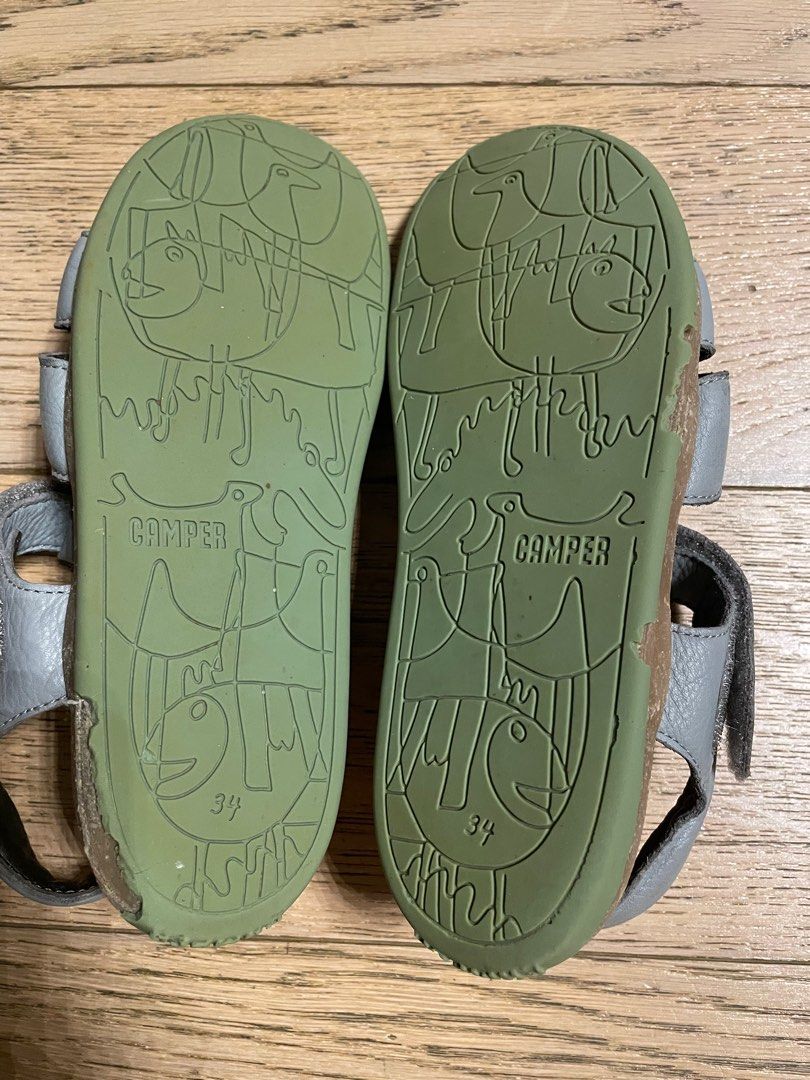 Camper Boys Orange Shoes, Babies & Kids, Babies & Kids Fashion on Carousell