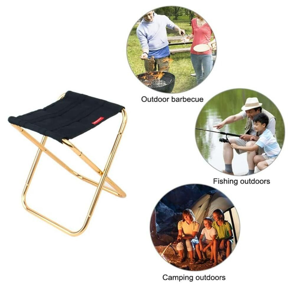 Camping Stools Outdoor Chair Foot Stools Tiny Folding Chair Stools