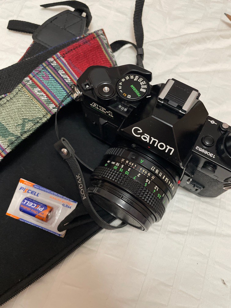 CANON AE1 PROGRAM Manual & Automatic DSLR Film Camera, Photography