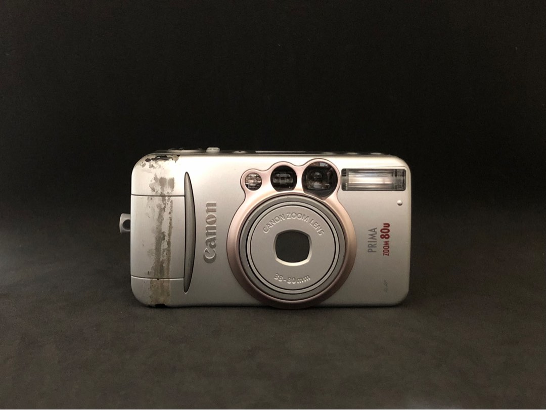 Canon Prima Zoom 80u Film Camera 35mm Kamera Filem Point And Shoot