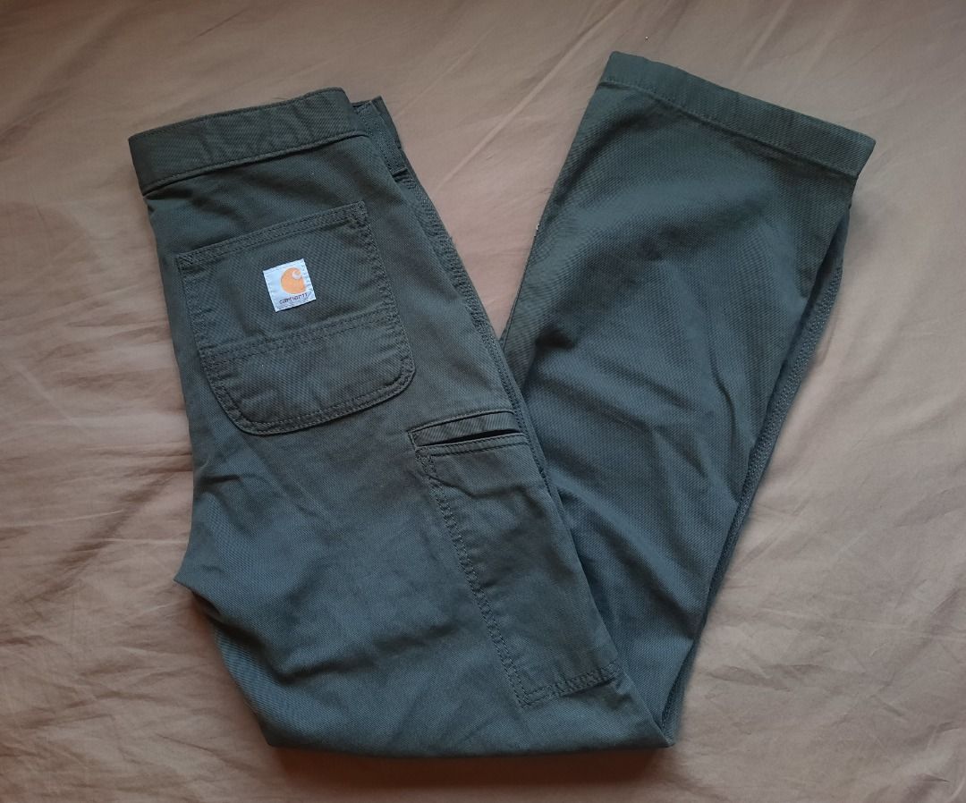 carhartt men's rugged flex rigby dungaree pants