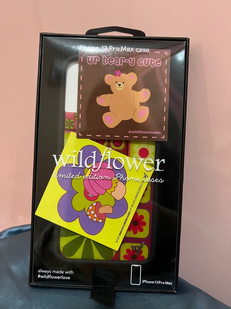 Case Iphone 13 Pro Max (Merk Wildflower), Telepon Seluler & Tablet