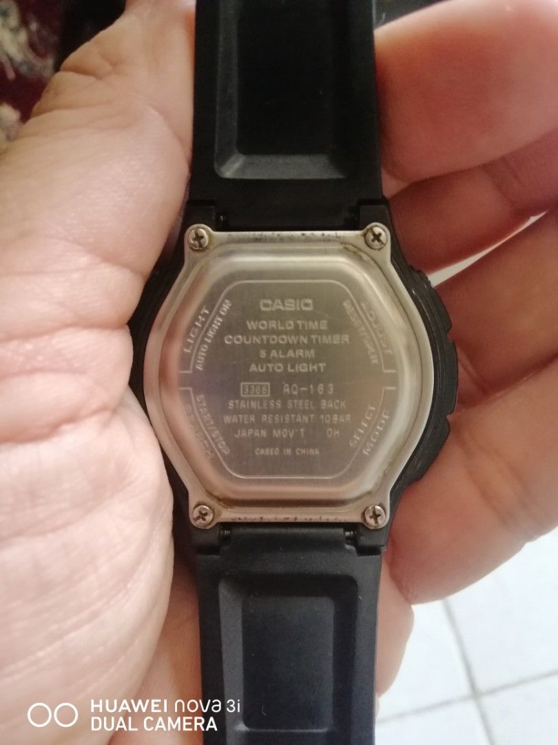 Casio AQ163 Men s Fashion Watches Accessories Watches on