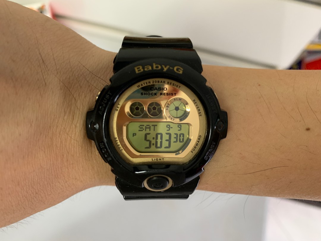 Casio Baby-G BG-6901 Black Gold Watch