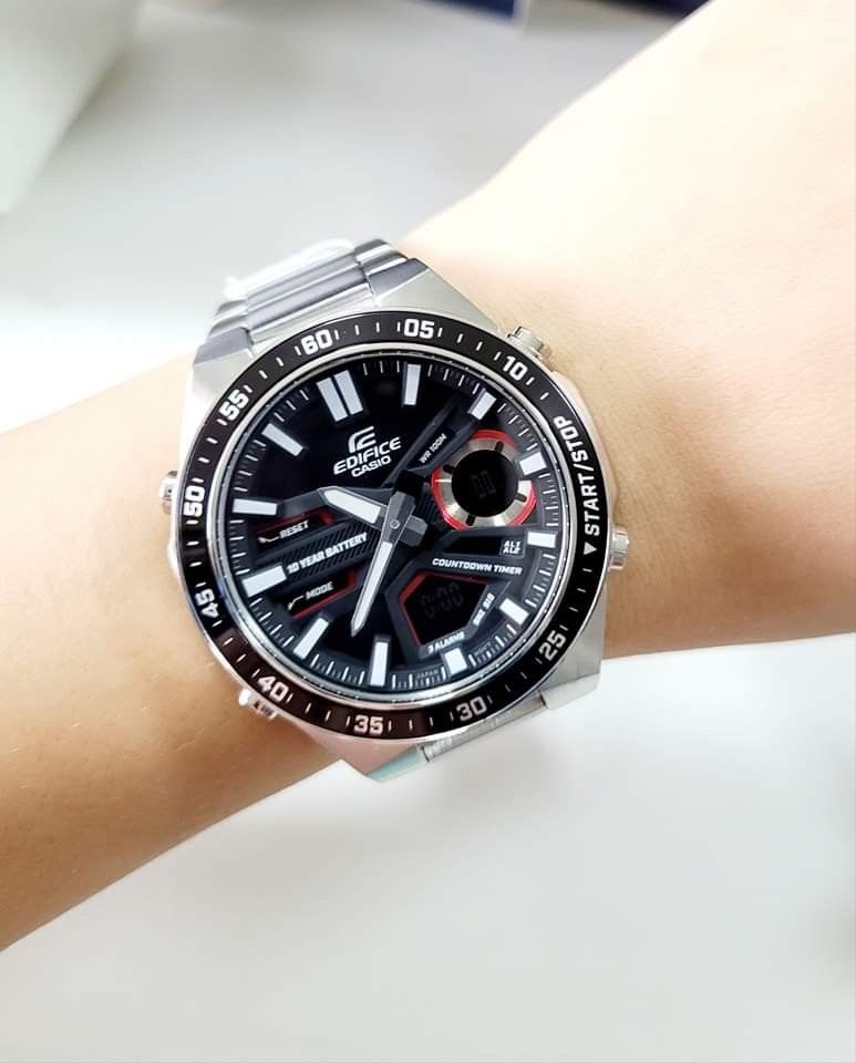 Casio Edifice EVF-600D-2AVUDF (Category: Men's Watches) located in Pasig City. Submitted by lizshoppe.ph (Listing ID 1254021044, Image 1). Description: 🔸️ORIGINAL 🔸️Casio 🔸️Casio Edifice 🔸️EFV-600D-2AVUDF 🔸️Silver Strap 🔸️P5,300 free shipping 🔸️5x money back if fake 🔸️Inclusion: Original coded tag Original coded box Manual and warranty #casioedifice #originalcasio #originalcasiowatch #perfectgiftidea.
