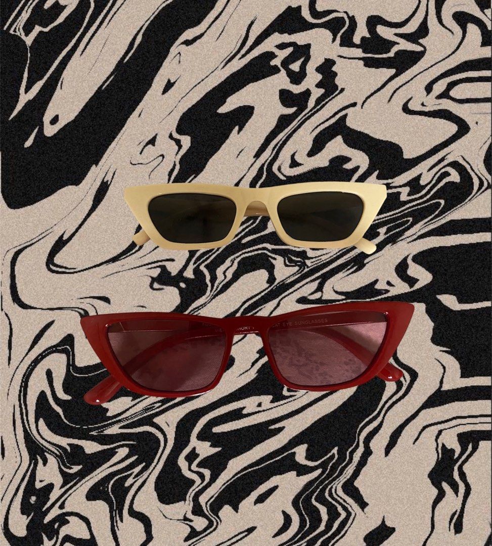 Cat eye sunglasses Women s Fashion Watches Accessories