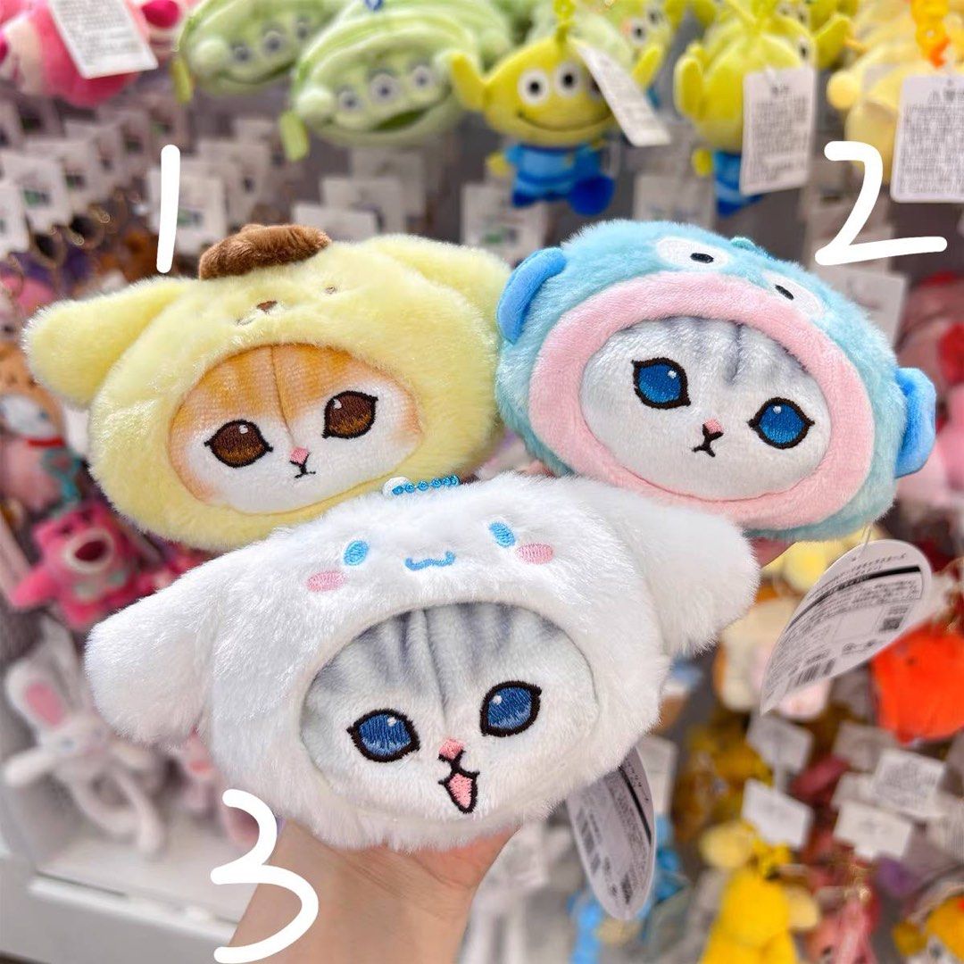 mofusand Sanrio Kuromi Plush Doll S Japan –
