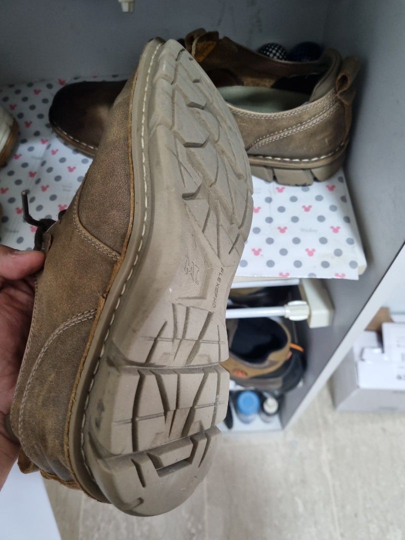 Caterpillar top leather shoes