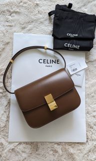 Celine Classic Box Bag Smooth Leather Pink Color, Luxury, Bags & Wallets on  Carousell