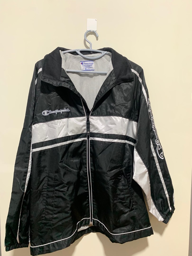Champion oversized windbreak jacket Men s Fashion Coats Jackets